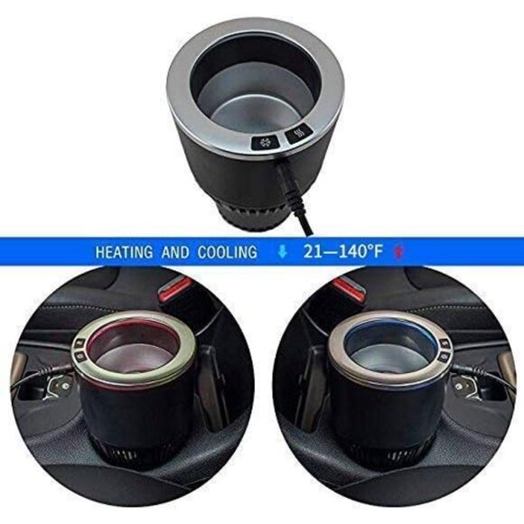Premium 2-in-1 Car Cup Warmer Cooler Smart Car Cup Mug Holder | Perfect Car Tumb - Picture 9 of 9